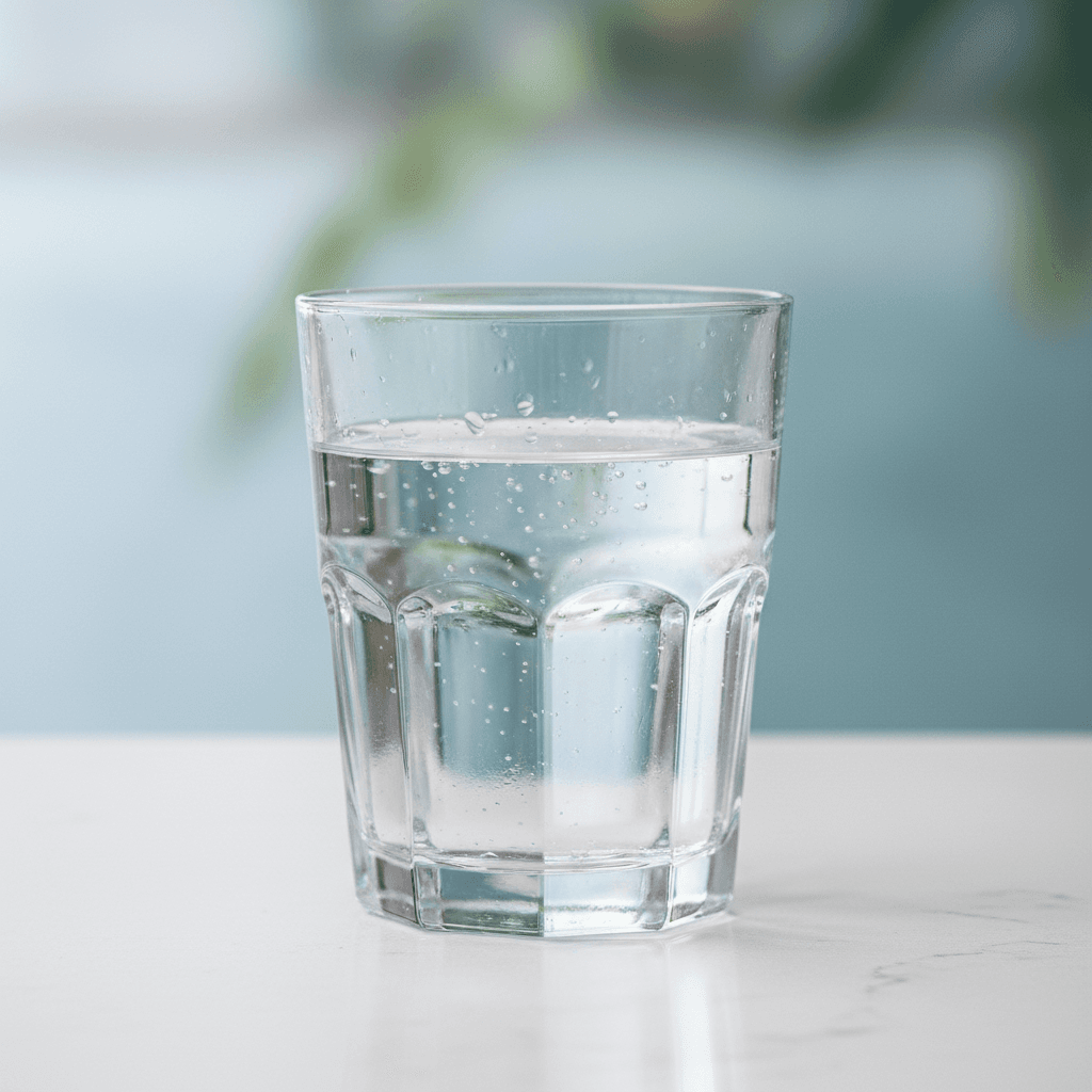 Clean filtered drinking water